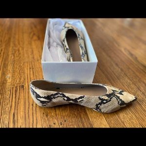 Never Worn- Able Leather Liz Flat